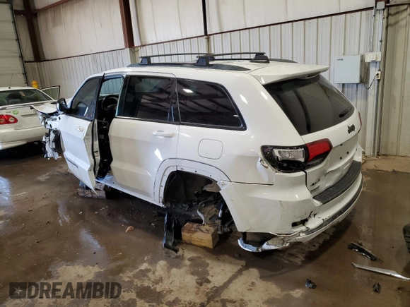 2020 Jeep Grand Cherokee Limited X with VIN 1C4RJFBTXLC254512, listed as a Copart auction lot 44527505 with 52,299 mi miles and Salvage title. Bid and sale history available at DreamBid. Image 2.