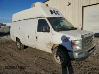 2012 Ford Econoline Cargo Super Duty Commercial with VIN 1FTSS3ELXCDB12518, listed as a Copart auction lot 42704115 with 194,090 mi miles and Salvage title. Bid and sale history available at DreamBid. Image 4.