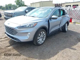 2022 Ford Escape Titanium with VIN 1FMCU9J94NUB57495, listed as a IAAI auction lot 42530044 with 27,075 mi miles and . Bid and sale history available at DreamBid. Image 17.