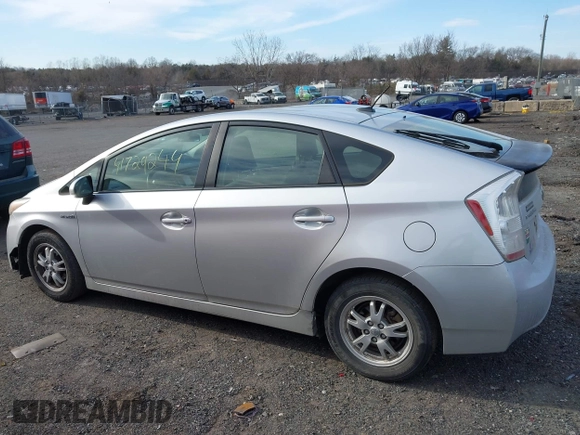 2011 Toyota Prius I with VIN JTDKN3DU8B5339040, listed as a IAAI auction lot 41729244 with 213,628 mi miles. Bid and sale history available at carsss.com. Image 14.