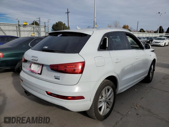 2018 Audi Q3 Premium Plus with VIN WA1JCCFS9JR020132, listed as a Copart auction lot 66694002 with 35,703 mi miles. Bid and sale history available at carsss.com. Image 4.