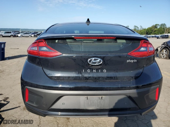 2019 Hyundai Ioniq Plug-In Hybrid Limited with VIN KMHC75LD4KU160796, listed as a Copart auction lot 68639314 with 70,480 mi miles and Salvage Title. Bid and sale history available at carsss.com. Image 6.