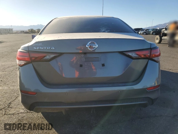 2020 Nissan Sentra S with VIN 3N1AB8BV6LY218365, listed as a Copart auction lot 41756425 with 37,580 mi miles and Salvage Title. Bid and sale history available at DreamBid. Image 6.
