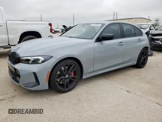 2024 BMW 3 Series 330i z VIN 3MW69FF06R8E60452, wystawiony jako Copart lot #53752025 z przebiegiem 9 878 mil mil oraz Szkoda całkowita • Salvage title. Historia ofert i sprzedaży dostępna na DreamBid. Obrazek 1.