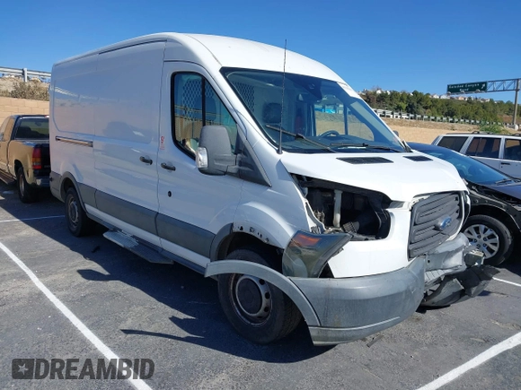 2016 Ford Transit z VIN 1FTYE2CM6GKA15762, wystawiony jako IAAI lot #41338363 z przebiegiem Nie podano mil oraz . Historia ofert i sprzedaży dostępna na DreamBid. Obrazek 1.