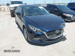 2017 Mazda 3 Sport with VIN 3MZBN1K77HM146234, listed as a IAAI auction lot 42035288 with 47,668 mi miles and . Bid and sale history available at DreamBid. Image 1.