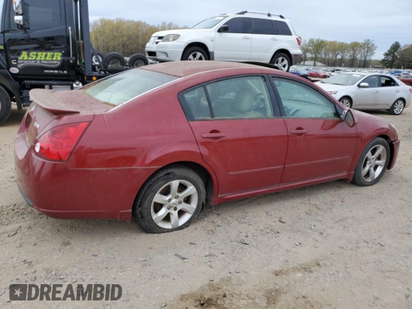 2007 Nissan Maxima 3.5 SE with VIN 1N4BA41E17C838706, listed as a Copart auction lot 51008545 with 171,181 mi miles and Clean Title. Bid and sale history available at carsss.com. Image 3.