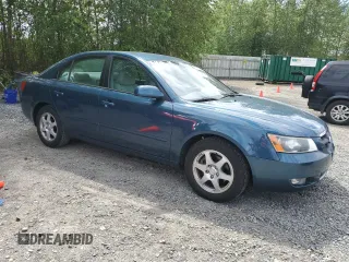 2006 Hyundai Sonata GLS with VIN 5NPEU46F16H054495, listed as a Copart auction lot 56177335 with 116,927 mi miles and Salvage Title. Bid and sale history available at DreamBid. Image 4.