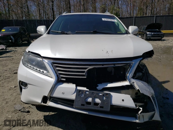 2015 Lexus RX 350 with VIN 2T2BK1BA2FC289939, listed as a Copart auction lot 51022075 with 190,205 mi miles and Salvage Title. Bid and sale history available at DreamBid. Image 5.