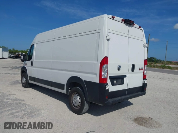 2020 Ram ProMaster Cargo with VIN 3C6TRVDGXLE110970, listed as a IAAI auction lot 42109762 with 71,539 mi miles and . Bid and sale history available at carsss.com. Image 3.