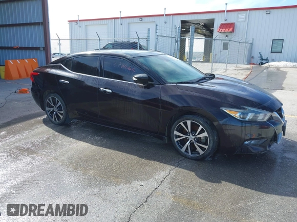 2017 Nissan Maxima SV with VIN 1N4AA6AP1HC361432, listed as a IAAI auction lot 40678665 with 139,442 mi miles and . Bid and sale history available at DreamBid. Image 1.