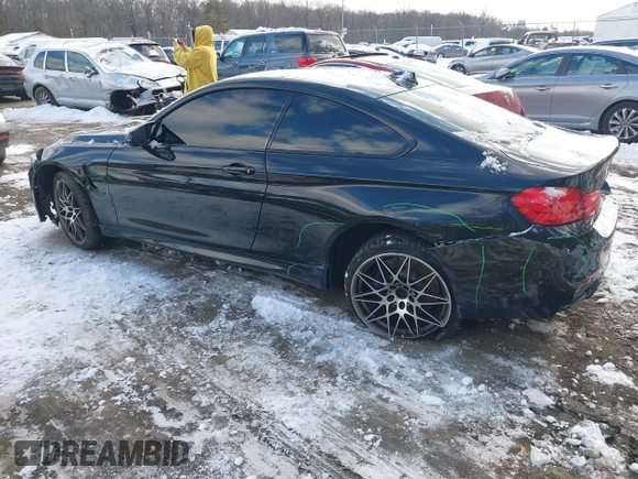 2017 BMW M4 with VIN WBS3R9C51HK709916, listed as a IAAI auction lot 41223578 with 24,225 mi miles. Bid and sale history available at carsss.com. Image 3.
