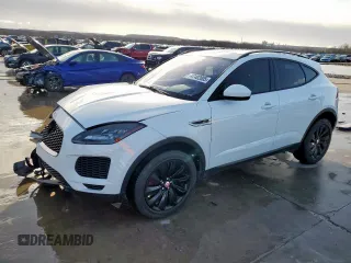 2020 Jaguar E-Pace SE with VIN SADFP2FX4L1010250, listed as a Copart auction lot 47402005 with 66,351 mi miles and Salvage Title. Bid and sale history available at DreamBid. Image 1.