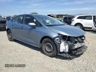 2021 Toyota Corolla LE with VIN JTDEPMAE0MJ164464, listed as a Copart auction lot 51067825 with 37,299 mi miles and Salvage Title. Bid and sale history available at DreamBid. Image 4.