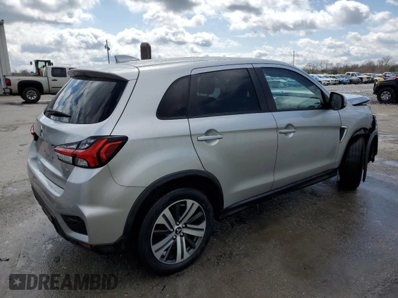 2021 Mitsubishi Outlander Sport SE with VIN JA4APVAU9MU018472, listed as a Copart auction lot 48119525 with 71,211 mi miles and Salvage Title. Bid and sale history available at carsss.com. Image 3.