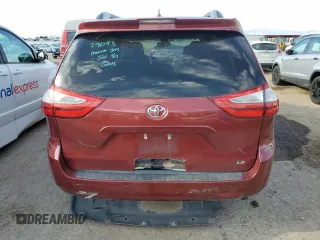 2018 Toyota Sienna LE Auto Access Seat with VIN 5TDKZ3DC5JS905966, listed as a Copart auction lot 50753055 with 107,490 mi miles and Salvage Title. Bid and sale history available at carsss.com. Image 6.