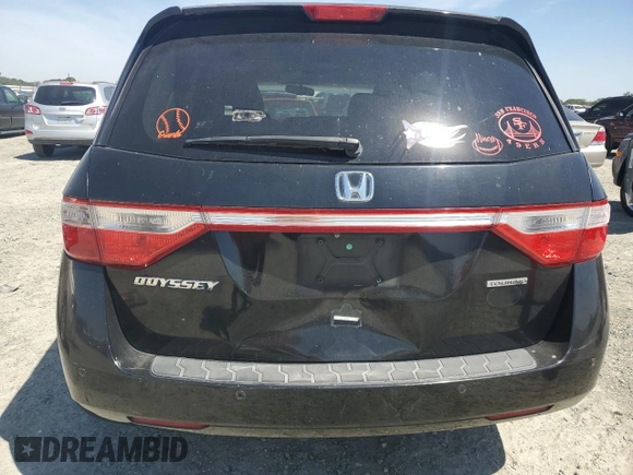 2012 Honda Odyssey Touring with VIN 5FNRL5H95CB004226, listed as a Copart auction lot 55775235 with 157,521 mi miles and Clean Title. Bid and sale history available at DreamBid. Image 6.