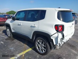 2023 Jeep Renegade Upland with VIN ZACNJDB10PPP68157, listed as a IAAI auction lot 41915461 with 19,640 mi miles. Bid and sale history available at carsss.com. Image 3.