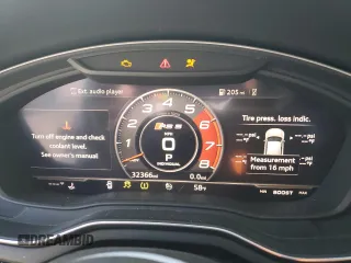 2019 Audi RS 5 Sportback z VIN WUABWCF52KA903181, wystawiony jako Copart lot #46123525 z przebiegiem 32 366 mil mil oraz Szkody całkowita. Historia ofert i sprzedaży dostępna na DreamBid. Obrazek 9.