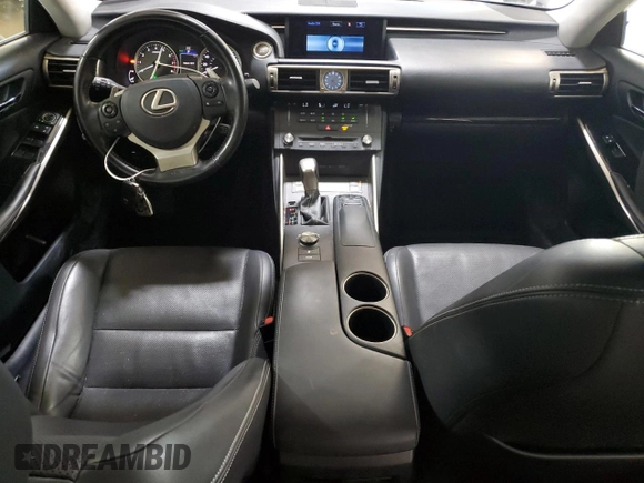 2016 Lexus IS 300/350 z VIN JTHCM1D23G5007782, wystawiony jako Copart lot #53851025 z przebiegiem 77 190 mil mil oraz Szkoda całkowita • Salvage title. Historia ofert i sprzedaży dostępna na DreamBid. Obrazek 8.