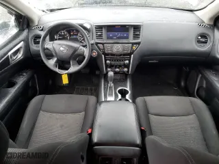 2020 Nissan Pathfinder S with VIN 5N1DR2ANXLC603596, listed as a Copart auction lot 48336775 with 70,756 mi miles and Salvage Title. Bid and sale history available at carsss.com. Image 8.