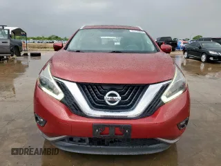 2018 Nissan Murano SV z VIN 5N1AZ2MG2JN188209, wystawiony jako Copart lot #51116065 z przebiegiem 104 015 mil mil oraz Szkoda całkowita • Salvage title. Historia ofert i sprzedaży dostępna na DreamBid. Obrazek 5.