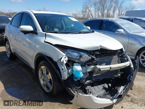 2016 Honda HR-V EX with VIN 3CZRU6H50GM769386, listed as a IAAI auction lot 42049121 with 25,228 mi miles. Bid and sale history available at carsss.com. Image 1.