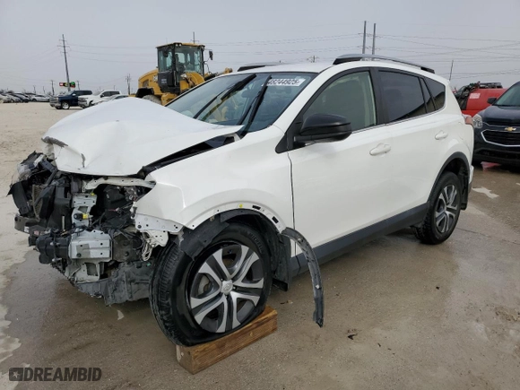2017 Toyota RAV4 LE with VIN JTMZFREVXHJ719373, listed as a Copart auction lot 48244925 with 0 mi miles and Salvage Title. Bid and sale history available at carsss.com. Image 1.