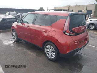 2023 Kia Soul LX with VIN KNDJ23AU6P7868992, listed as a IAAI auction lot 41933960 with 14,059 mi miles. Bid and sale history available at carsss.com. Image 3.