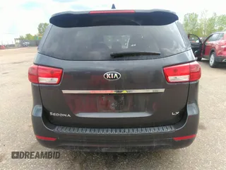 2017 Kia Sedona LX with VIN KNDMB5C18H6218659, listed as a IAAI auction lot 42135552 with 157,263 mi miles. Bid and sale history available at carsss.com. Image 16.