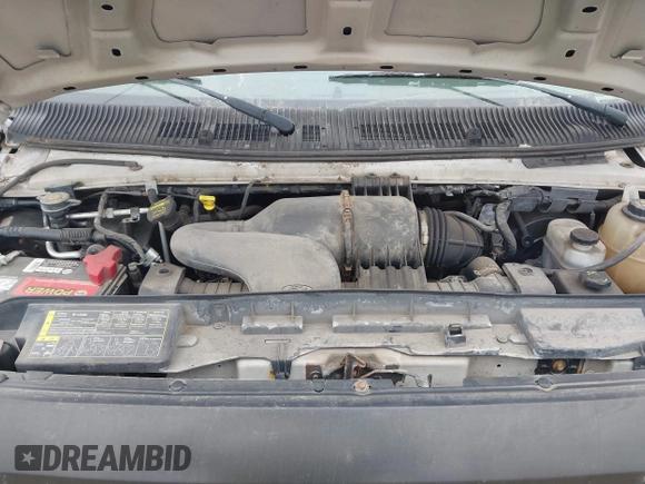 2009 Ford Econoline Cargo Commercial with VIN 1FTNE14W09DA91501, listed as a IAAI auction lot 41473298 with 99,129 mi miles and . Bid and sale history available at DreamBid. Image 10.