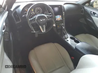 2020 Infiniti Q60 Luxe with VIN JN1EV7EK6LM340103, listed as a Copart auction lot 52420885 with 81,055 mi miles and Salvage Title. Bid and sale history available at carsss.com. Image 8.
