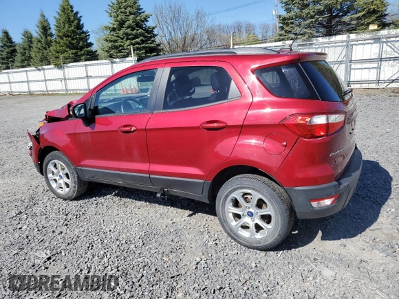 2019 Ford EcoSport SE with VIN MAJ6S3GL8KC282630, listed as a Copart auction lot 54674215 with 19,529 mi miles and Salvage Title. Bid and sale history available at DreamBid. Image 2.
