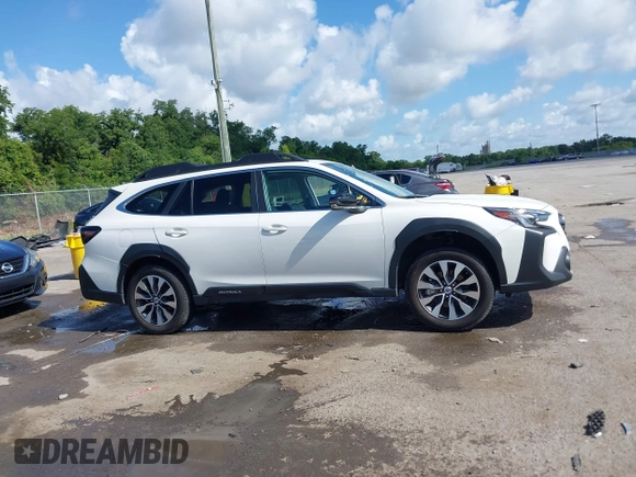 2023 Subaru Outback Limited with VIN 4S4BTANC6P3188424, listed as a IAAI auction lot 42696623 with 12,896 mi miles and . Bid and sale history available at DreamBid. Image 13.