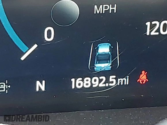 2021 Ford F-150 XL with VIN 1FTFW1ED8MFB12820, listed as a IAAI auction lot 42529140 with 16,892 mi miles and . Bid and sale history available at DreamBid. Image 7.