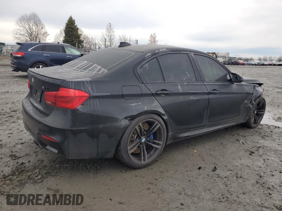 2017 BMW M3 z VIN WBS8M9C57H5G83957, wystawiony jako Copart lot #85816564 z przebiegiem 44 751 mil mil oraz Szkoda całkowita • Salvage title. Historia ofert i sprzedaży dostępna na DreamBid. Obrazek 3.