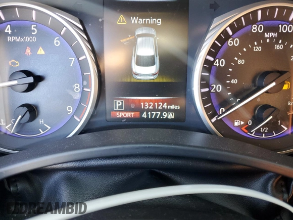 2014 Infiniti Q50 Premium z VIN JN1BV7AP5EM671861, wystawiony jako Copart lot #46844125 z przebiegiem 132 124 mil mil oraz Szkoda całkowita • Salvage title. Historia ofert i sprzedaży dostępna na DreamBid. Obrazek 9.