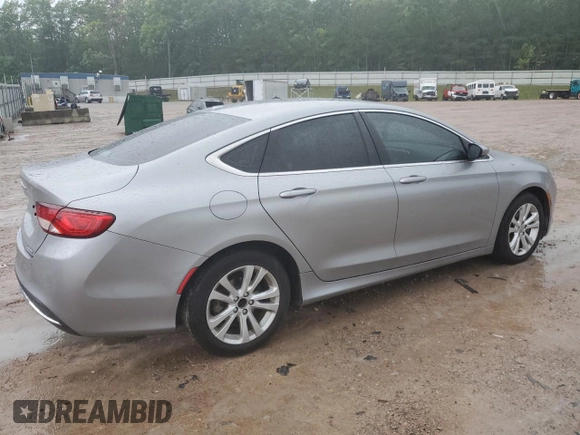 2015 Chrysler 200 Limited with VIN 1C3CCCAB1FN671201, listed as a Copart auction lot 56229075 with 240,888 mi miles and Salvage title. Bid and sale history available at DreamBid. Image 3.