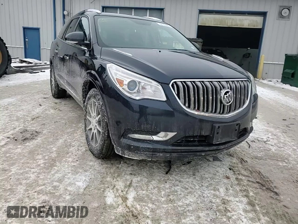 2015 Buick Enclave Leather with VIN 5GAKVBKD8FJ164574, listed as a Copart auction lot 45952925 with 137,230 mi miles and Salvage Title. Bid and sale history available at carsss.com. Image 12.