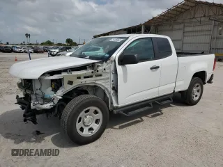 2021 Chevrolet Colorado 2WD Work Truck z VIN 1GCHSBEN2M1236355, wystawiony jako Copart lot #54782055 z przebiegiem 78 554 mil mil oraz Szkoda całkowita • Salvage title. Historia ofert i sprzedaży dostępna na DreamBid. Obrazek 1.