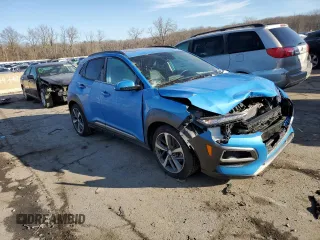2020 Hyundai Kona Limited with VIN KM8K3CA52LU522505, listed as a Copart auction lot 71314622 with 25,257 mi miles. Bid and sale history available at carsss.com. Image 4.