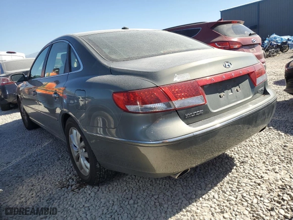 2008 Hyundai Azera Limited with VIN KMHFC46F78A276911, listed as a Copart auction lot 74143414 with 187,209 mi miles and Salvage Title. Bid and sale history available at carsss.com. Image 2.