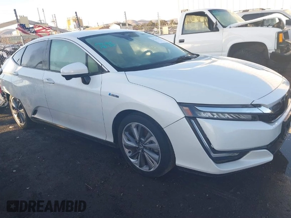 2018 Honda Clarity z VIN JHMZC5F11JC013866, wystawiony jako IAAI lot #38266703 z przebiegiem 97 522 mil mil oraz . Historia ofert i sprzedaży dostępna na DreamBid. Obrazek 1.