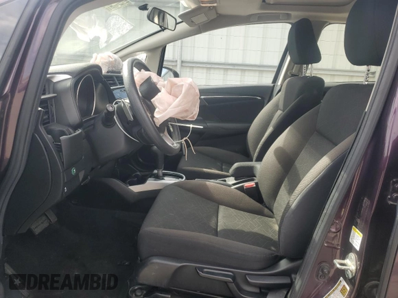 2016 Honda Fit EX with VIN JHMGK5H78GX042990, listed as a Copart auction lot 52701545 with 62,046 mi miles and Salvage Title. Bid and sale history available at DreamBid. Image 7.