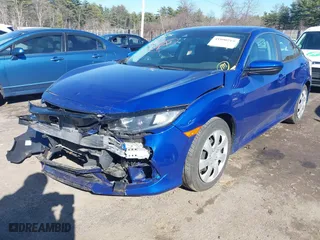 2019 Honda Civic Sedan LX with VIN 2HGFC2F65KH561027, listed as a IAAI auction lot 41800219 with 41,296 mi miles. Bid and sale history available at carsss.com. Image 17.