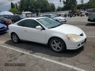 2002 Acura RSX Auto with VIN JH4DC54852C013753, listed as a Copart auction lot 53722285 with 296,540 mi miles and Salvage Title. Bid and sale history available at carsss.com. Image 4.