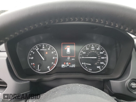 2025 Subaru Forester Premium with VIN JF2SLDDCXSH508638, listed as a Copart auction lot 57201385 with 7,737 mi miles and Salvage title. Bid and sale history available at DreamBid. Image 9.