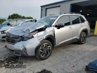 2025 Subaru Forester Limited with VIN JF2SLDRC0SH449348, listed as a Copart auction lot 60106905 with 3,909 mi miles and Salvage title. Bid and sale history available at DreamBid. Image 1.