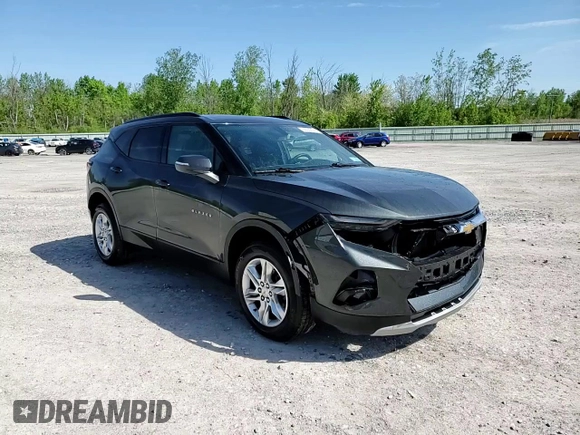 2020 Chevrolet Blazer LT with VIN 3GNKBCRSXLS675917, listed as a Copart auction lot 58688545 with 65,415 mi miles and Salvage title. Bid and sale history available at DreamBid. Image 14.