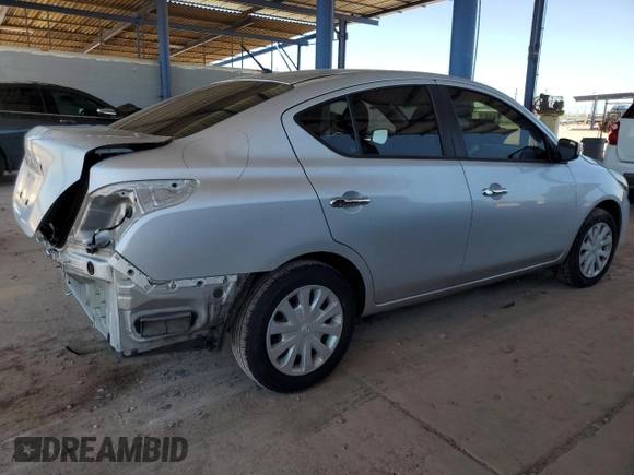 2019 Nissan Versa SV with VIN 3N1CN7AP5KL879944, listed as a Copart auction lot 59778315 with 125,212 mi miles and Salvage title. Bid and sale history available at DreamBid. Image 3.